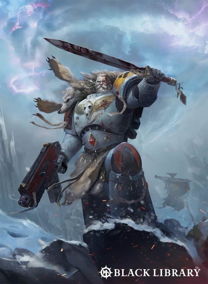 Son of Fenris Warhammer 40k, Wh Art, , , Space wolves, Black Library, Marc Lee