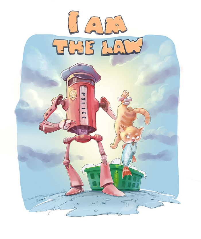 I am the law ! , , 