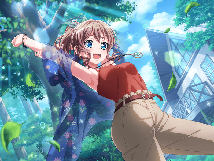 Bang Dream! - Poppin' Party -   -  2 , Anime Art, Bang Dream!, Bang Dream! Girls Band Party!, 