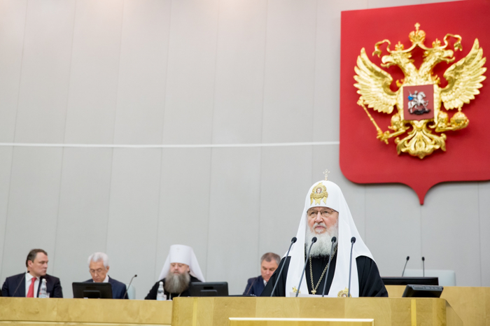 Патриарх Кирилл: российский народ сейчас обеспечен всем, кроме самого главного – госидеологии