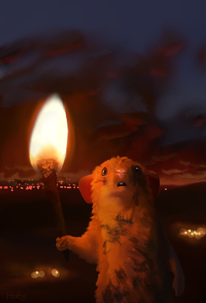 The Great Inferno , Furry Art, Furry mouse, 