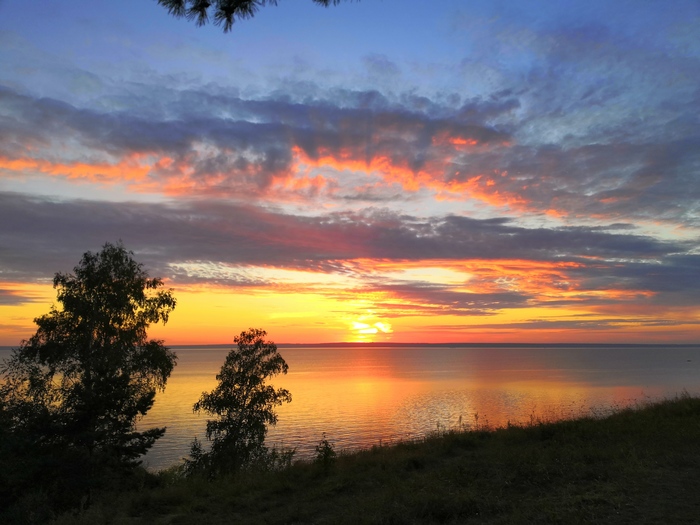Архангельское. Закат на Волге
