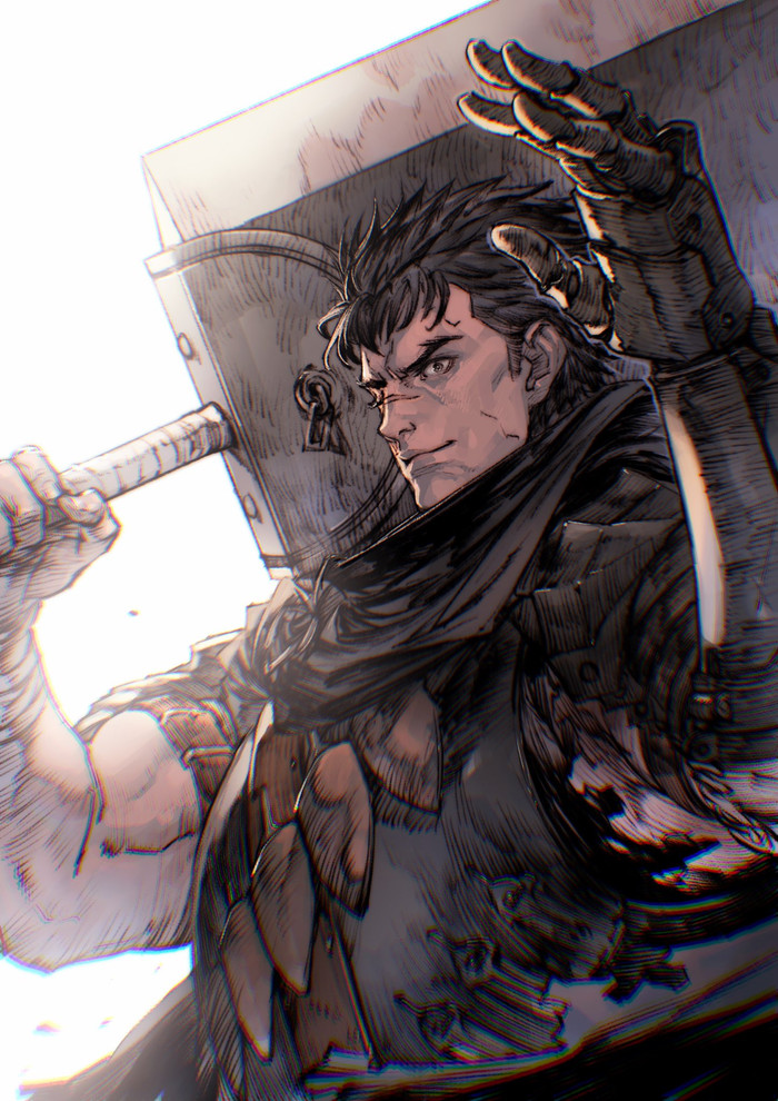 Berserk , Anime Art, Guts, , , 