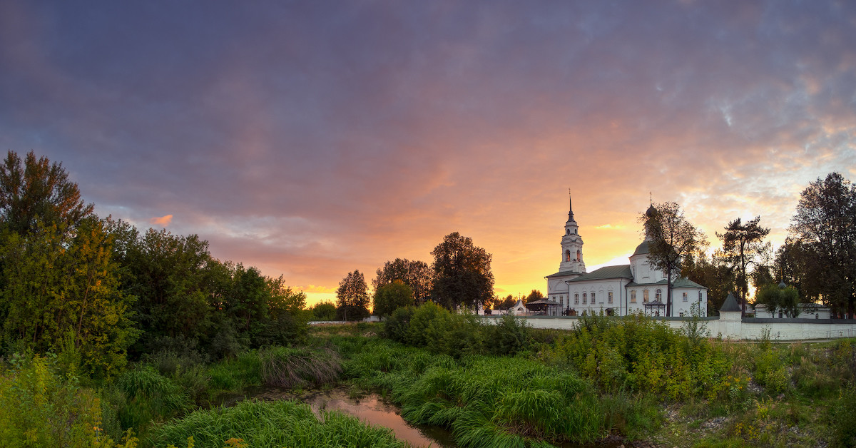 Кострома осенью церкви