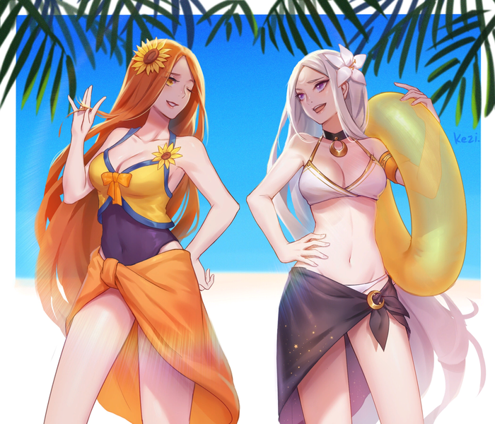     League of Legends, Diana, Leona, , , 