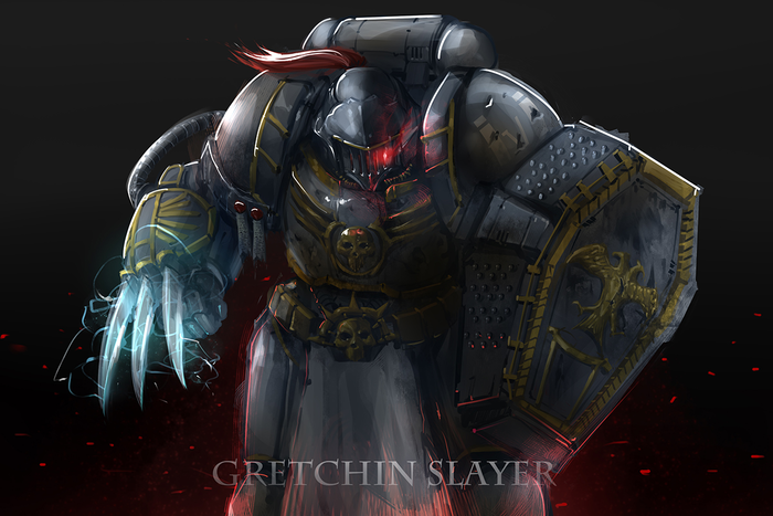 Let's kill some gretchins! Warhammer 40k, , Goblin Slayer, Anime Art, 
