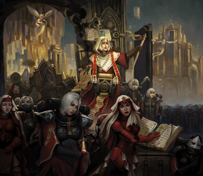 Sororitas Warhammer 40k, Wh Art, , Adepta Sororitas, Ecclesiarchy