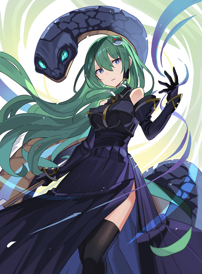 Kochiya Sanae Touhou, Kochiya Sanae, Anime Art, , Rin falcon