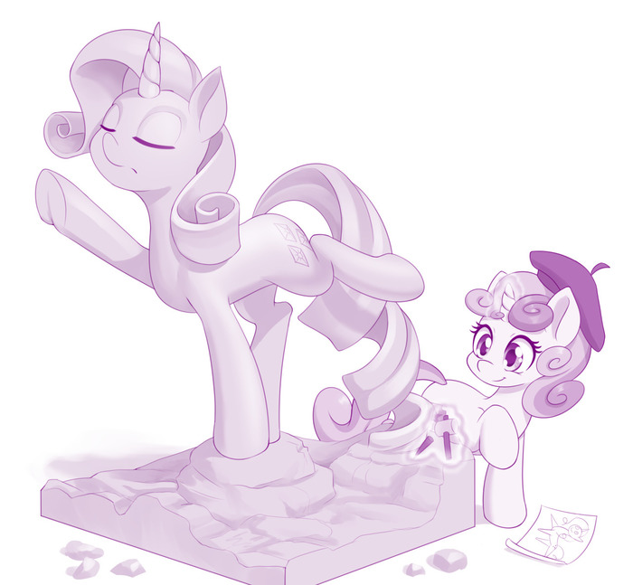 Ѹ Rarity, Sweetie Belle, My Little Pony, Dstears