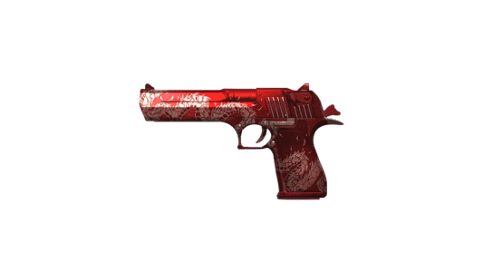 Своими руками - макет пистолета Desert Eagle Red dragon из игры Standoff 2  | Пикабу