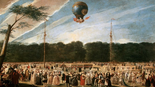 Первый полет воздушного шара #деньвистории Первый полет, День в истории, В этот день, Полет, Воздушный шар, Наука