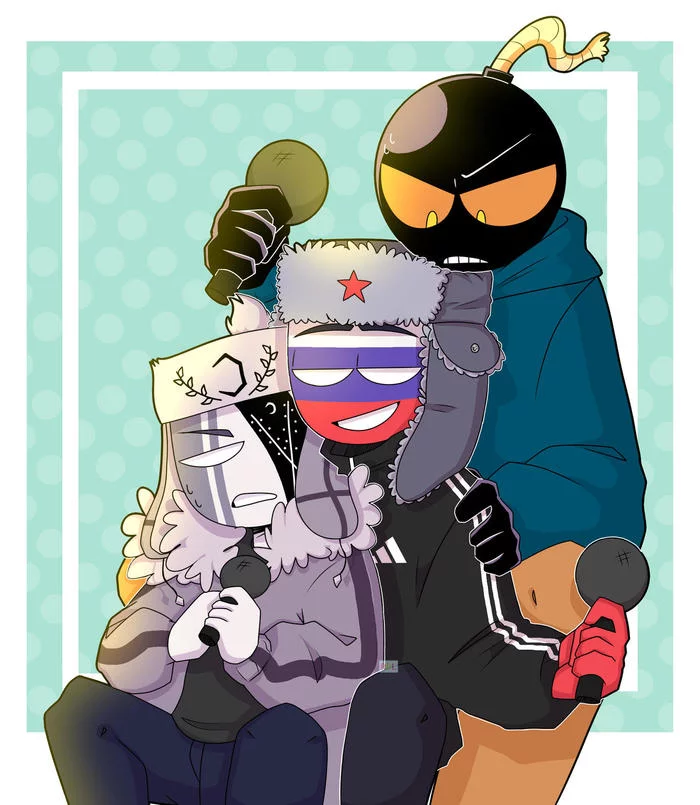 Russia Country Human | Pin Countries Russia | Countryhumans Russia | Russia  Badge - Soft - Aliexpress