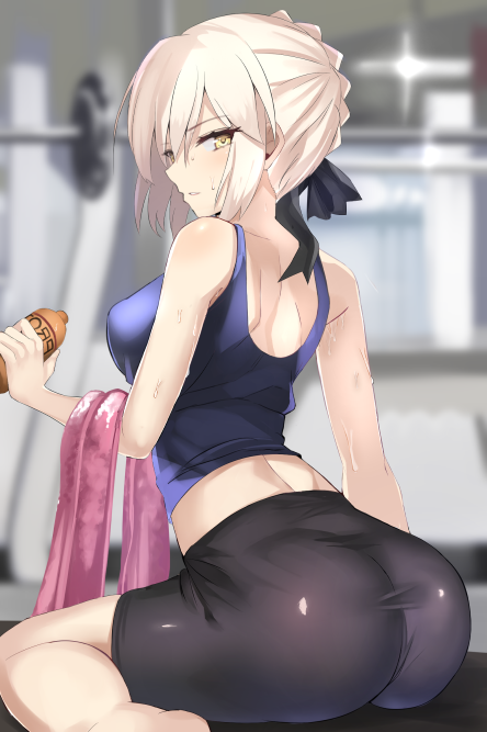 Saber Alter gym Fate, Fate Grand Order, Anime Art, , Saber Alter, Artoria Pendragon