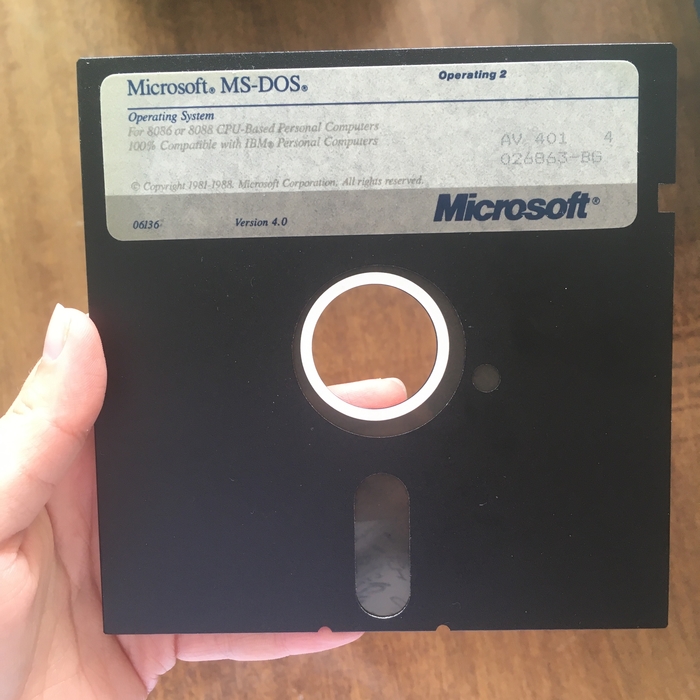    ms dos DOS, Floppy, , 