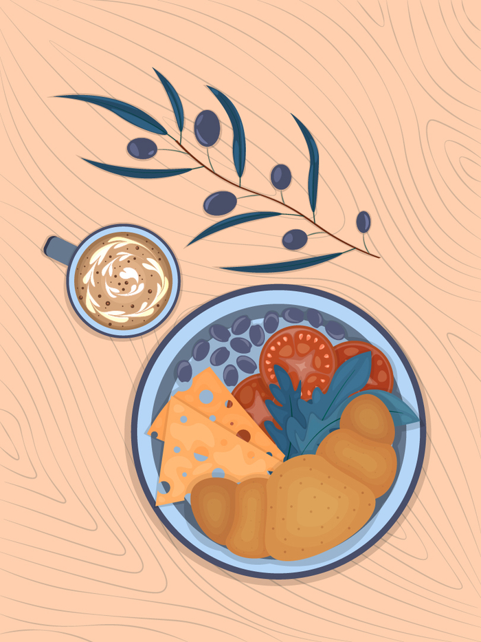 Легкий завтрак