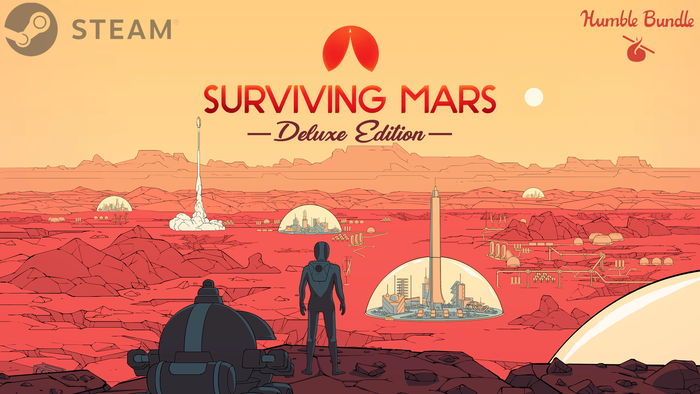[Steam]Surviving Mars Deluxe Edition Humble Bundle, Steam, ,  , Surviving Mars, 