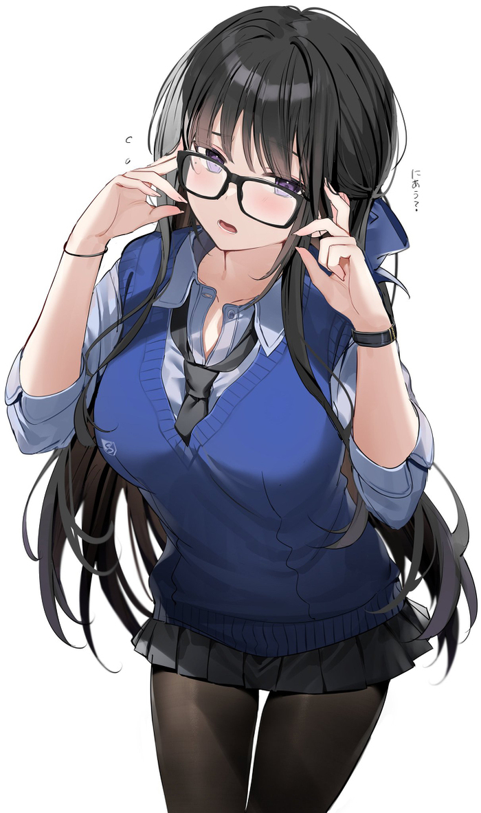 Glasses , , Anime Art, Original Character, , , , Xretakex