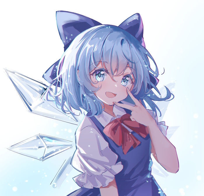  Touhou, Anime Art, , Cirno