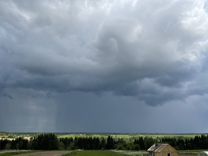 Гроза в Вологодской области