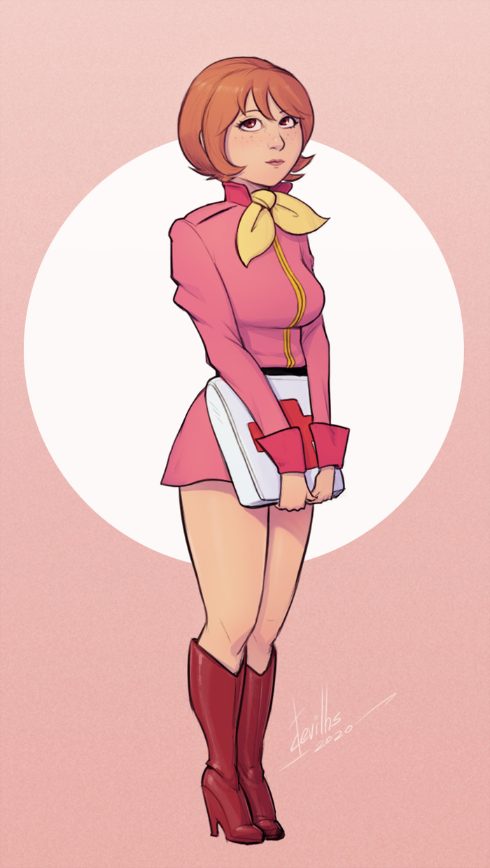 Fraw Bow / Gundam , ,  , , , Anime Art, Gundam, Devilhs