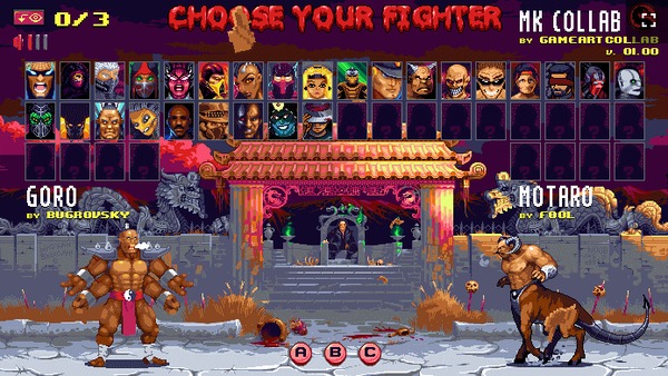Mortal Kombat Collab v.1.0 , , Pixel Art, Mortal Kombat, , , Gamedev, , 