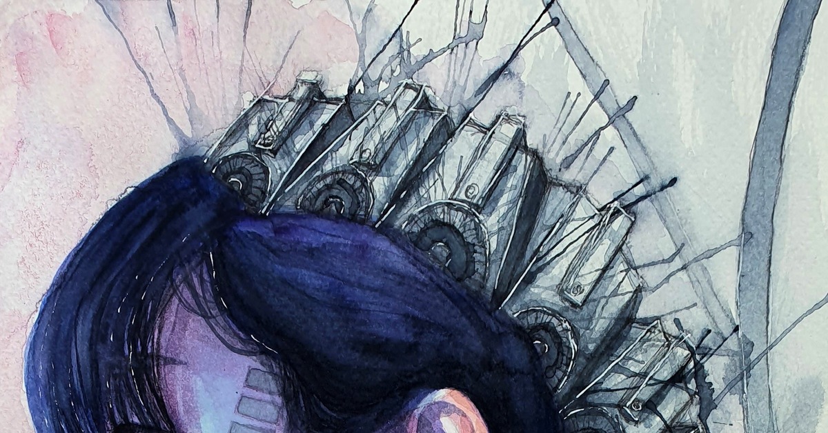 Fragile machine - 20*40cm - 15.06.21 14:00 | Пикабу