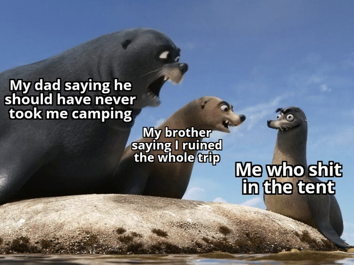 Кто изгадил палатку?