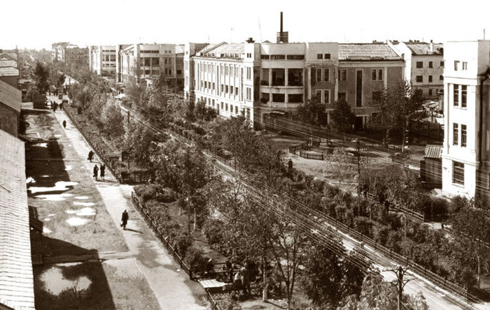 Комсомольск-на-Амуре. Город из советской мечты Советская архитектура, СССР, Сталинская архитектура, Сравнение, Было-стало, Дальний Восток, Длиннопост, Комсомольск-на-Амуре