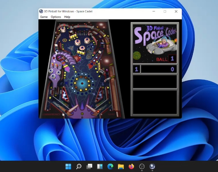  ,   ) Windows 11, 3d pinball, 