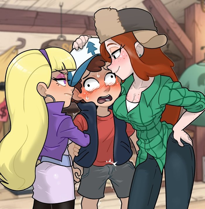   ,  ? , Gravity Falls, Dipper Pines, Wendy Corduroy, Pacifica Northwest, 