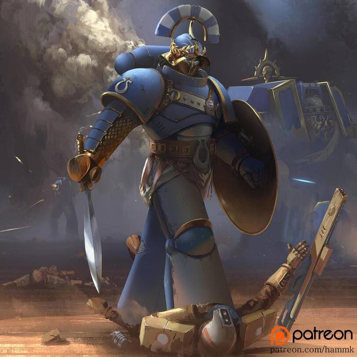 Are you not entertained? Warhammer 40k, Wh Art, , , Ultramarines, Tau