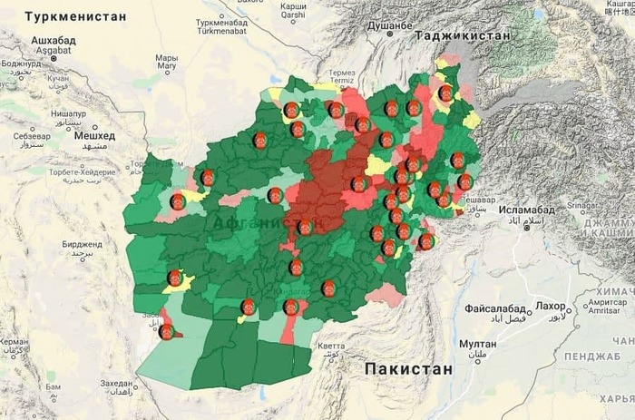 В Афганистане активизировались талибы