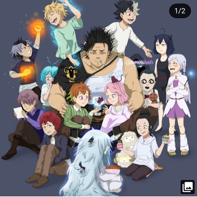    () Black Clover, , , Anime Art