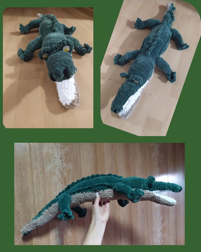 Крокодил-дил-дил плывёт...