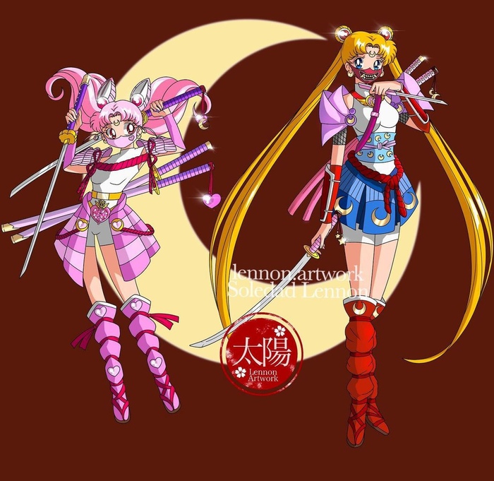       Sailor Moon, Anime Art, , , Tsukino Usagi, Tsukino Chibiusa