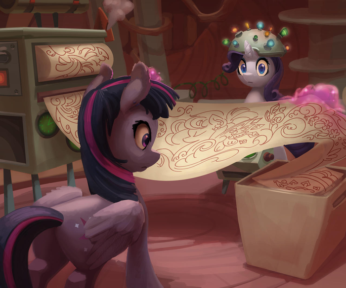    My Little Pony, Twilight Sparkle, Rarity, Gor1ck