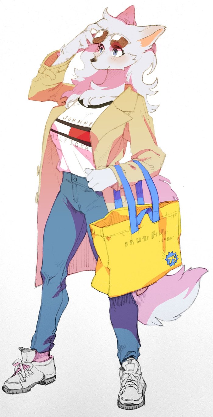 Любительница шопинга