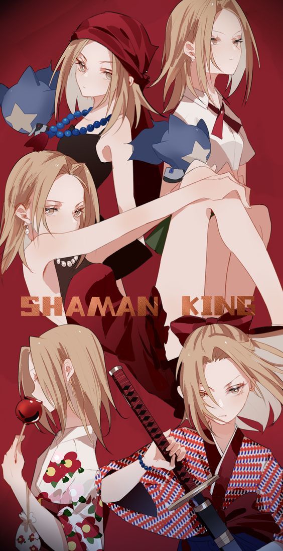    , Anime Art, Shaman King, Anna Kyoyama