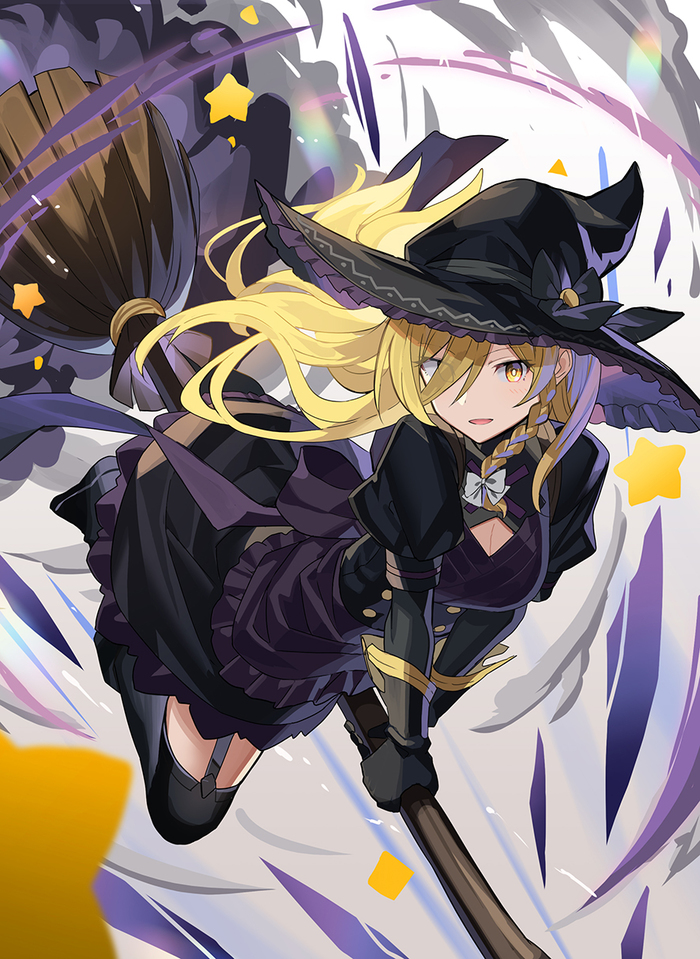 Kirisame Marisa Touhou, Kirisame Marisa, Anime Art, , Rin falcon