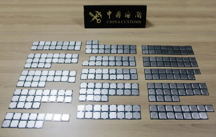 Таможня Гонконга задержала контрабандиста с тремя сотнями процессоров Intel Core i7/i9 IT, Контрабанда, Процессор, Китай, Интересное, Длиннопост