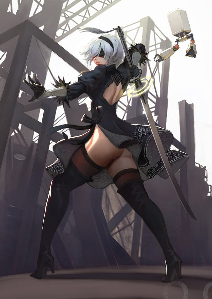    , , Nier Automata, Yorha unit no 2 type B, , , Joo Draws, ,    