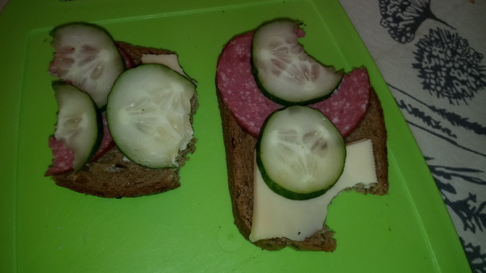 Поделился своим завтраком с любимой