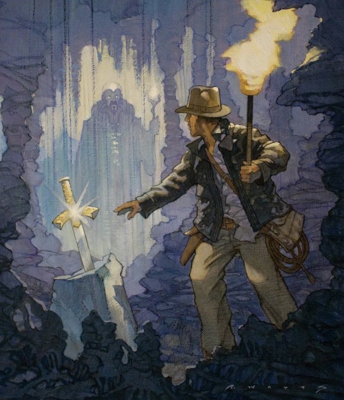 Художник Роберт Уоттс