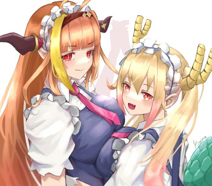  Hololive, Virtual YouTuber, Kiryu Coco, Tooru, Kobayashi-san chi no maidragon, , , , Anime Art