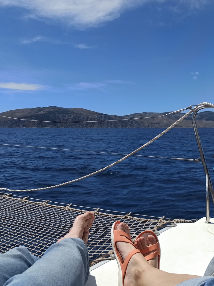 Как выглядит яхтенное путешествие или как пикабушники на яхте по Греции ходили Море, Яхтинг, Отпуск, Отдых, Греция, Видео, Длиннопост