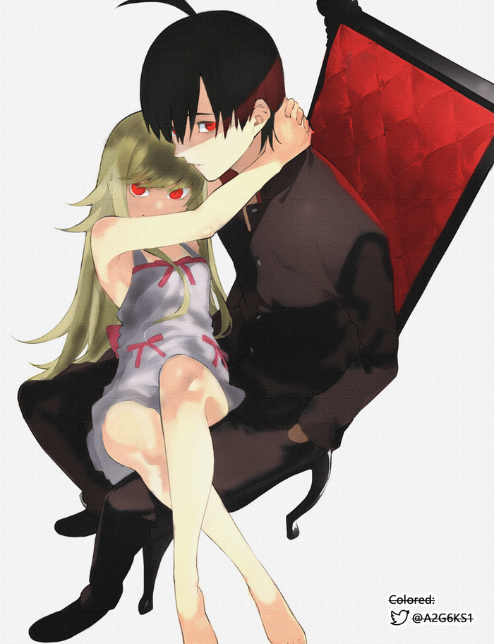 Araragi & Shinobu