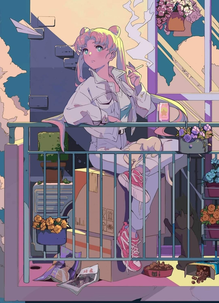 Sailor Moon, , Anime Art