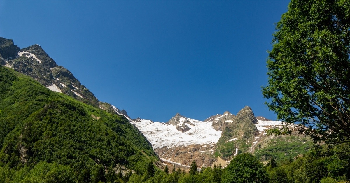 Алибек домбай ущелье фото