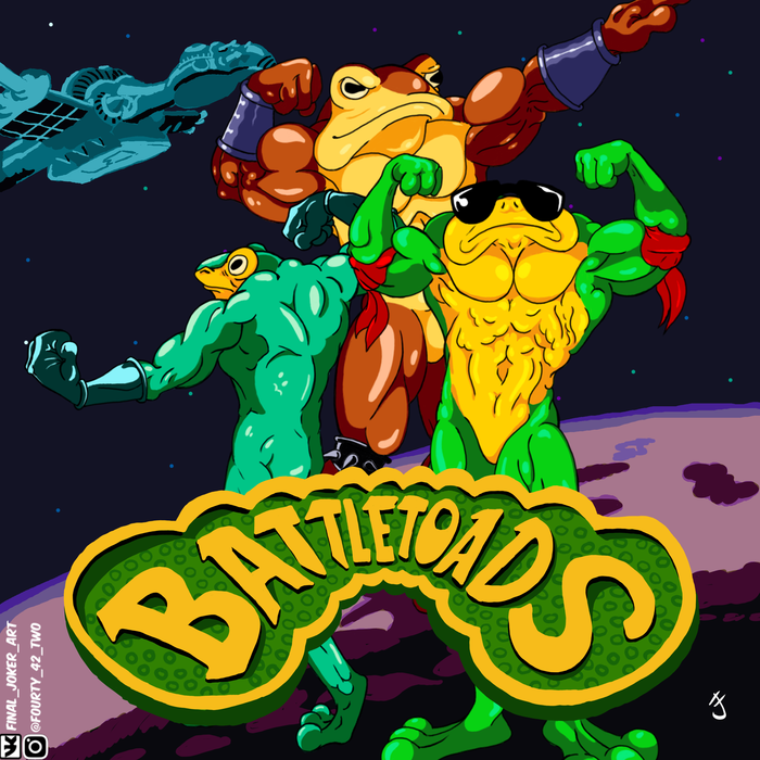 Battletoads CoverART Battletoads, -, , , NES, Dendy, Sega, Sega Mega Drive, Segagenesis, , , , , 