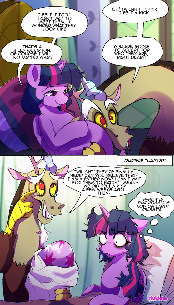  My Little Pony, MLP Discord, Twilight Sparkle, , , Riukime